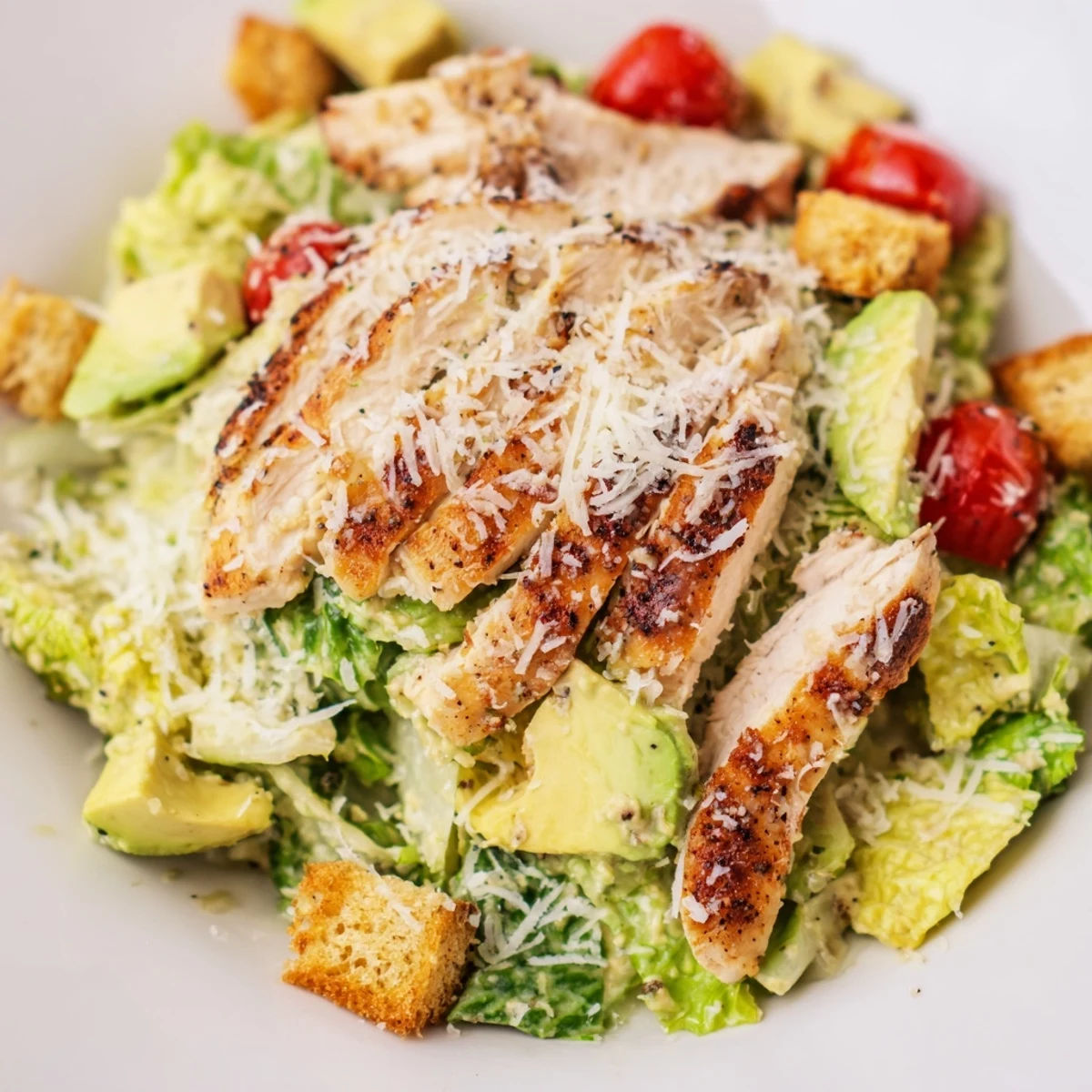 Chicken Caesar Salad Avocado
