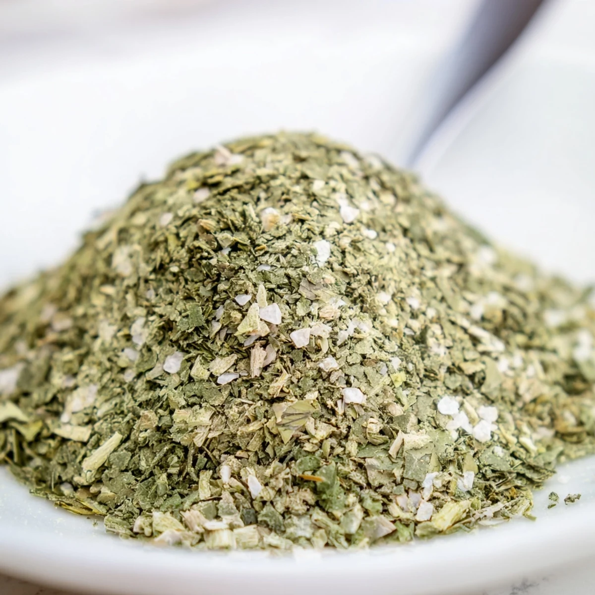 Sprinkled Dehydrated Tzatziki Seasoning Mix atop grilled chicken for bright tang