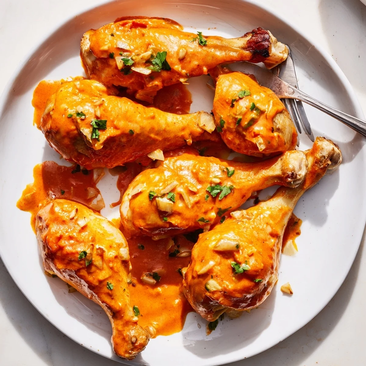 Creamy Paprika Chicken Drumsticks