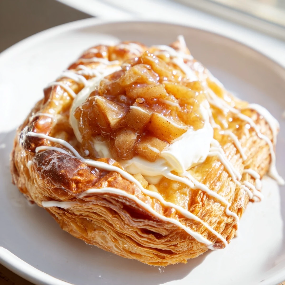 Apple Cheese Danishes