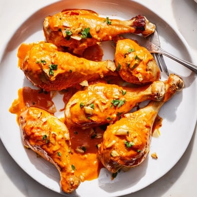 Creamy Paprika Chicken Drumsticks