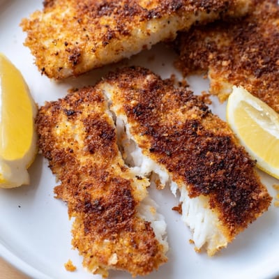 Crispy Pan Fried Tilapia